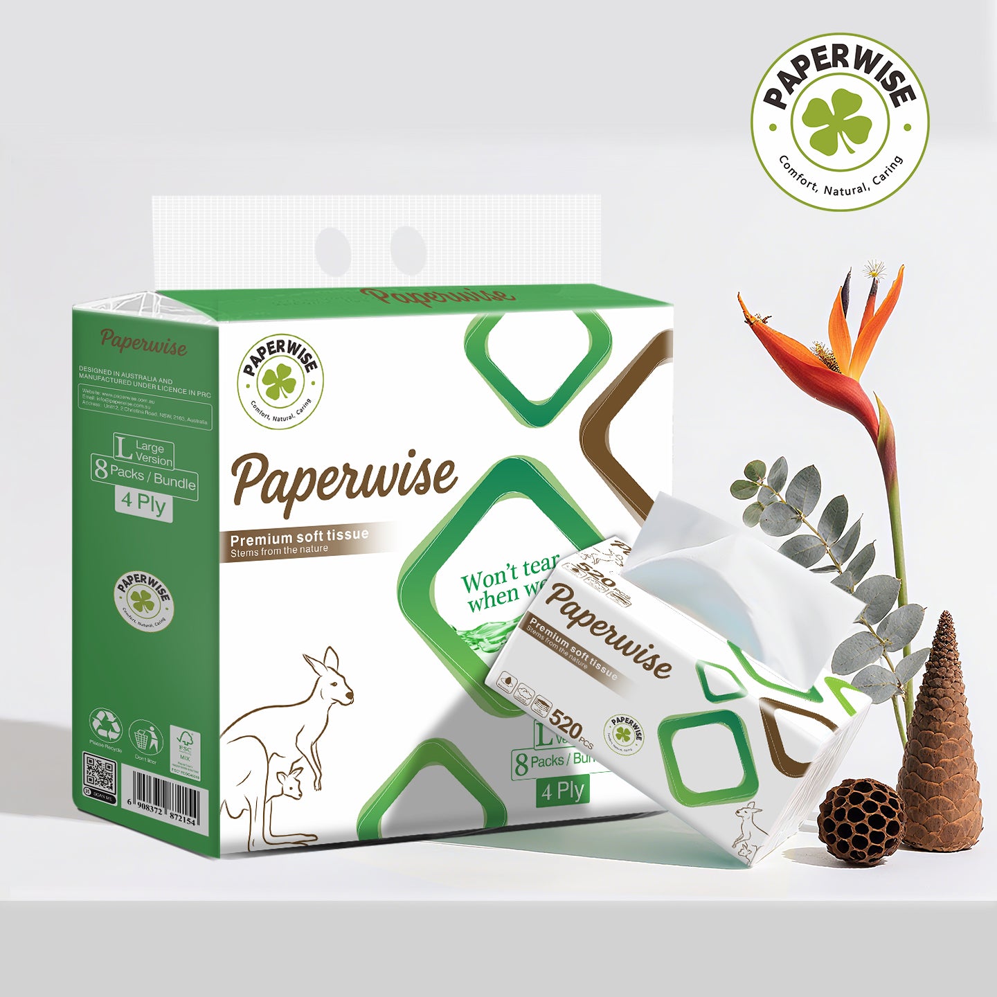 Premium Soft Tissue (Pack of 3)
